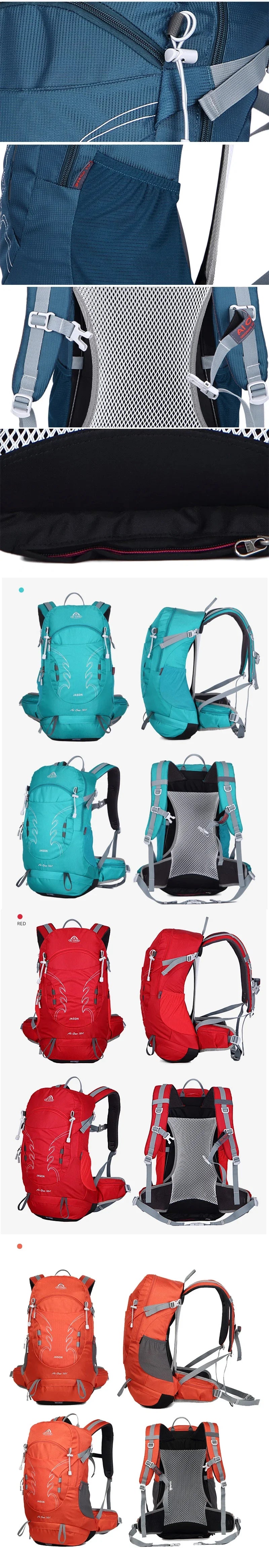 30L Outdoor Backpack for Men Sports Climbing Bag Mochila Camping Mountaineering Bag Travel Trekking Motorcycle Rucksack