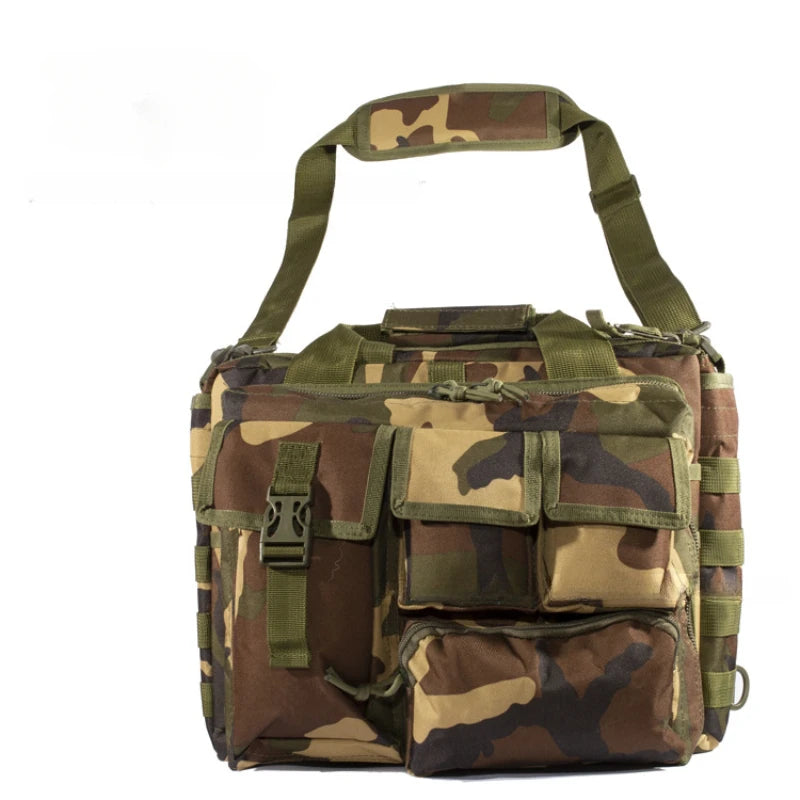 Military Backpack Tactical Molle Nylon Messenger Shoulder Bag Laptop Handbags Briefcase Outdoor Multifunction Climbing Bag