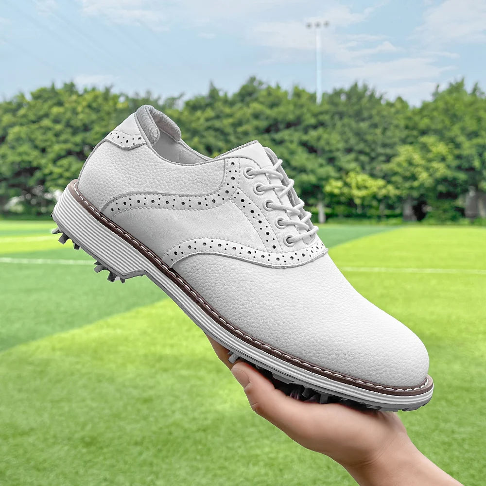 New Luxury Men Golf Lightweight Shoes Non Slip Sneakers for Golfing Golfers Footwears Training Shoes