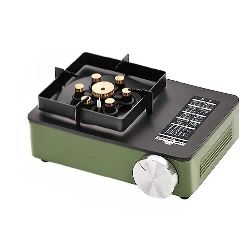 Camping Stove Portable Outdoor Gas Stove High-power Cooking Set Steak Grill Grill Outdoor Equipment