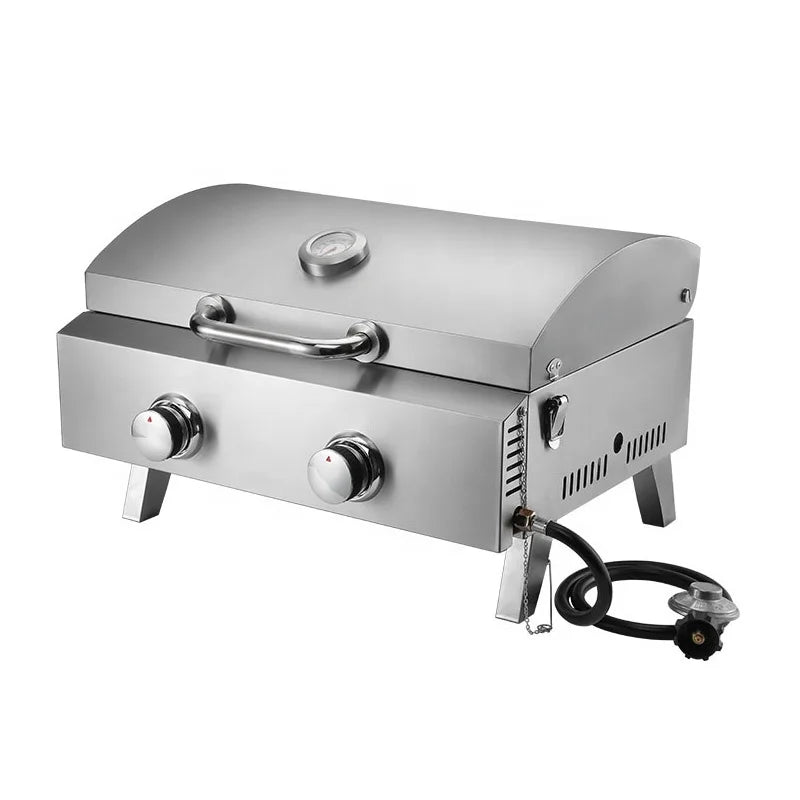 Outdoor Marine Barbecue Stainless Steel Boat Stove Liquefied Propane Gas LPG BBQ Grill
