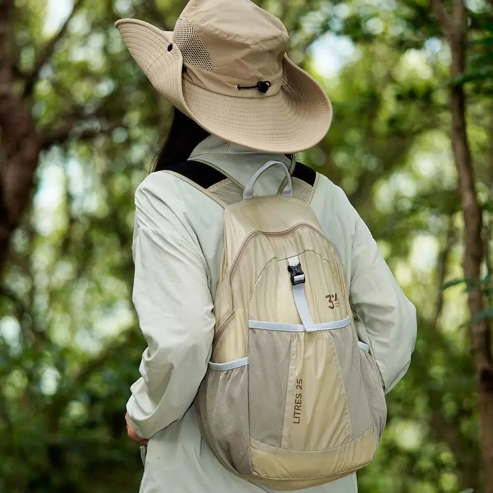 Adjustable Straps Foldable Backpack Mountaineering Bag Waterproof Hiking Daypack Large Capacity Small Bag Ultralight Backpack