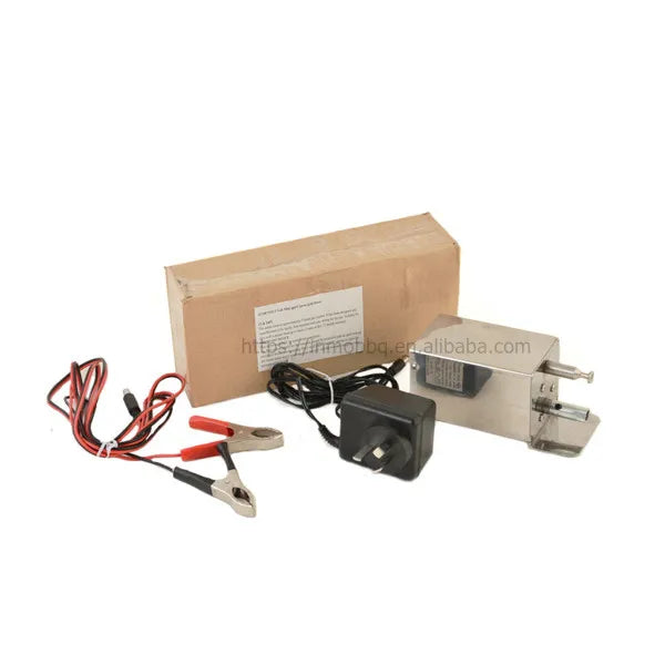 Garden Outdoor Charcoal BBQ Cyprus Rotisserie Grill with Hood