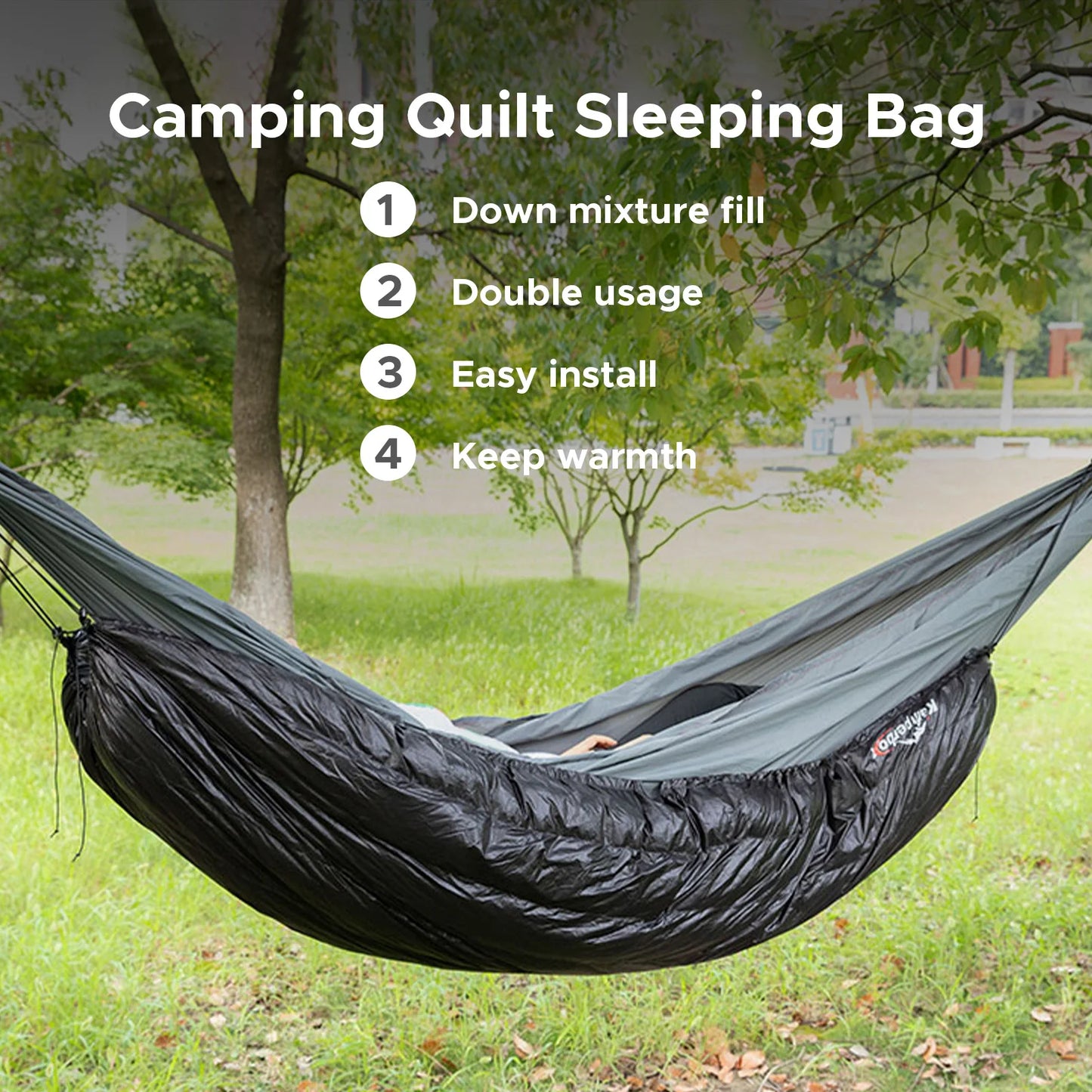 Under The Duvet Sleeping Bag Down Hammock Underquilt Camping Duvet Tourist Sleeping Bag