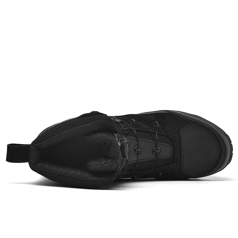 Motorcycle Boots Men Moto Riding Boots Four Seasons Breathable Motorcycle Shoes Motorbike Chopper Cruiser Touring Ankle Shoes