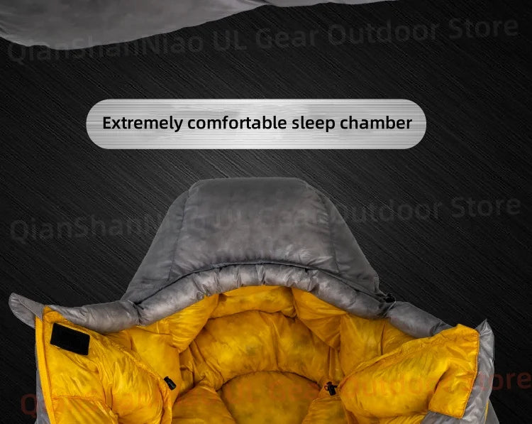 Ice Flame NXT 800FP Sleeping Bag Outdoor Camping Mummy Down Sleeping Bag Ultralight Trekking Mountaineering 10D Sleeping Bag