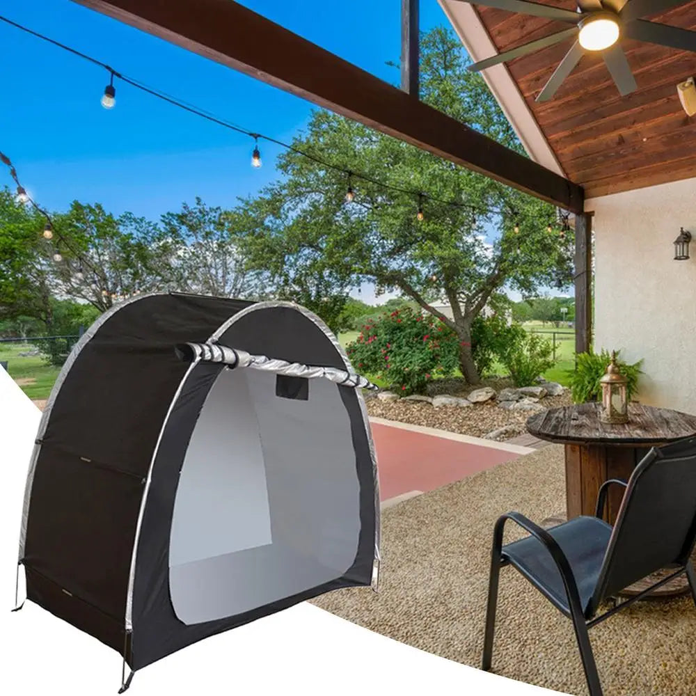 Outdoor Bike Storage Shed Oxford cloth bicycle Storage Shed Tent Electric vehicle shed for Travel Beach Garden Camping