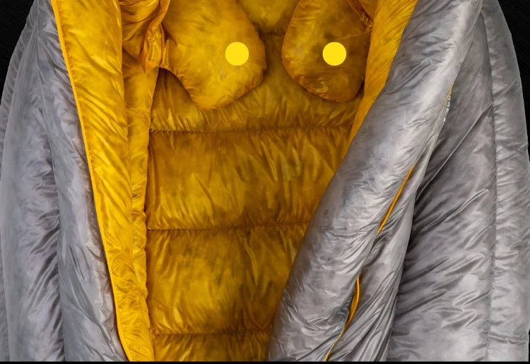 Ice Flame NXT 800FP Sleeping Bag Outdoor Camping Mummy Down Sleeping Bag Ultralight Trekking Mountaineering 10D Sleeping Bag