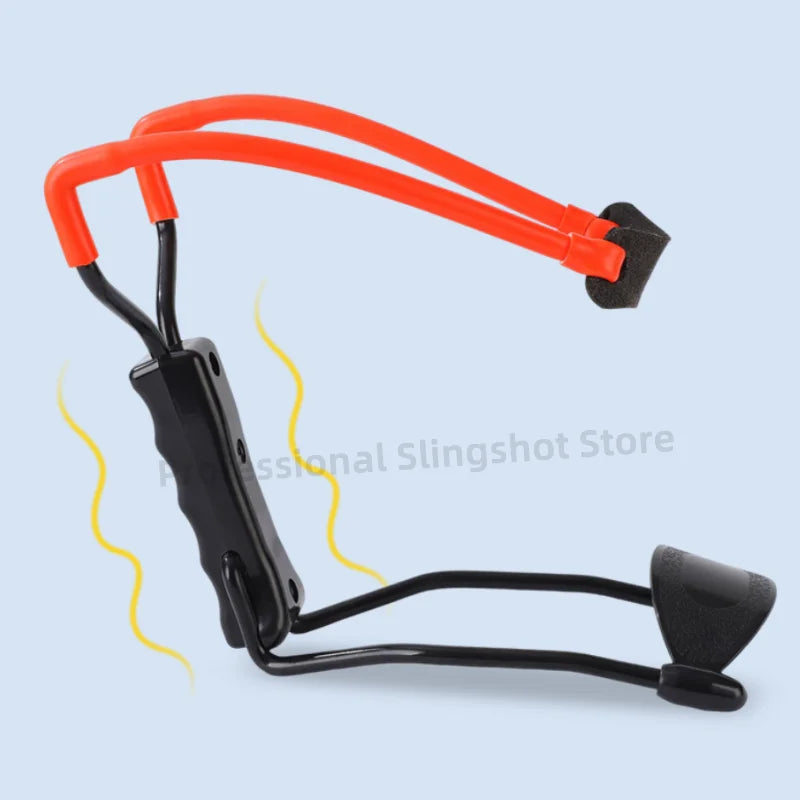 Outdoor Shooting Slingshot Professional Tactical Pocket Hunting Slingshot Target Catapult Foldable Shooting Equipment