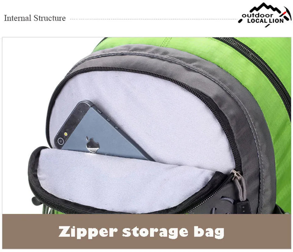 1Pcs Outdoor Sport Bag LOCAL LION 40L Backpacks Travel Bag Men Waterproof Rucksack Backpack