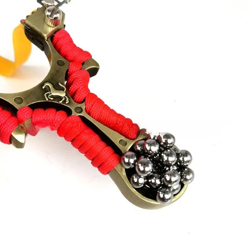 Aluminum Alloy Small Strength Magnetic Ferrari Slingshot Infrared Laser Flat Rubber Band Shot Fish Stainless Steel Slingshot