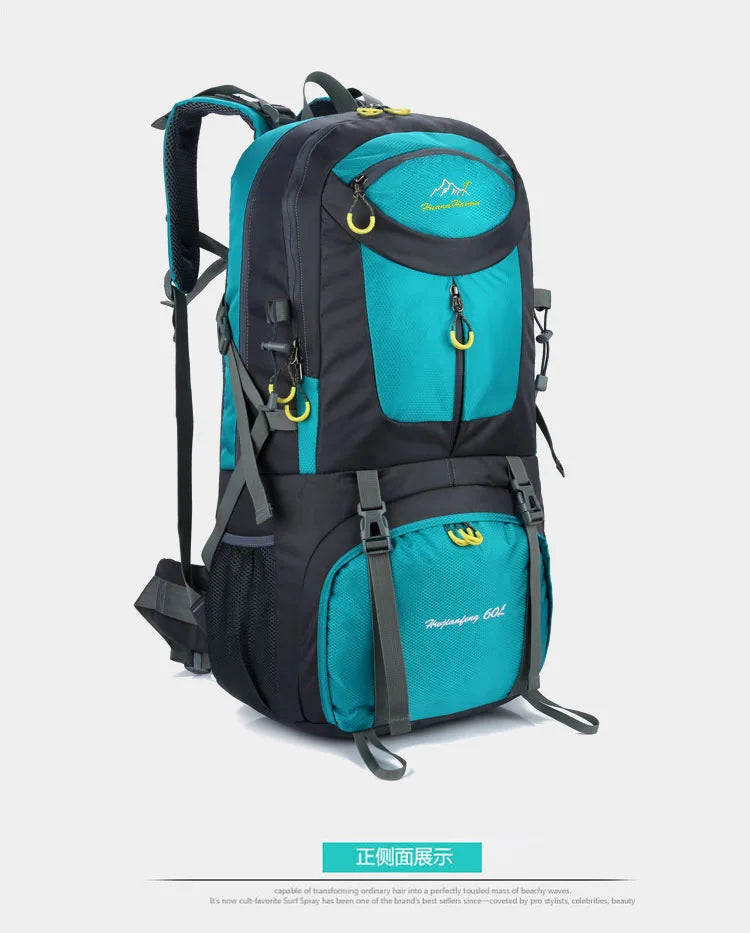 50l/60l-Large Capacity Mountaineering Bag,Large Load-Bearing Hiking Multi-Functional Outdoor Sports Tear Resistance Backpack