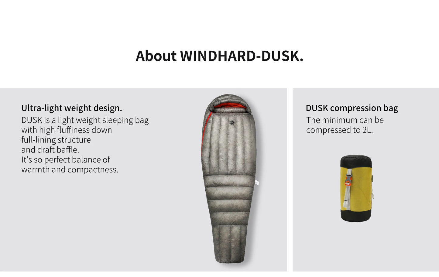 AEGISMAX Wind Hard Dusk Down Sleeping Bag Ultralight  800FP Ultra Dry for Outdoor Camping Hiking Backpacking Equipment Adult