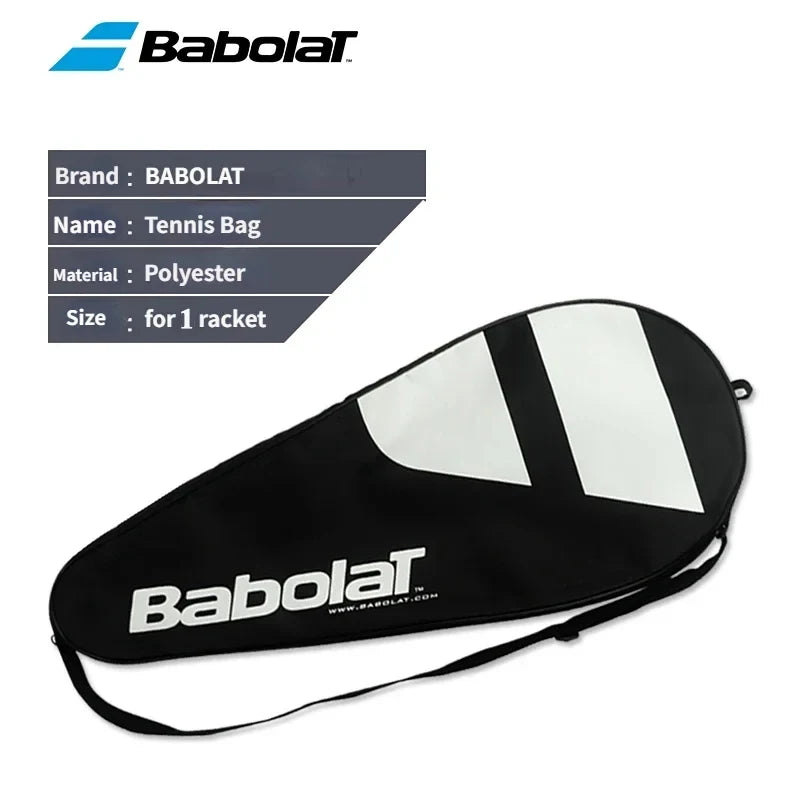 BABOLAT Tennis Bag Pack Protective Babolat Tennis Racket Cover Waterproof Durable Adult Teenager Sports One Shoulder Bag
