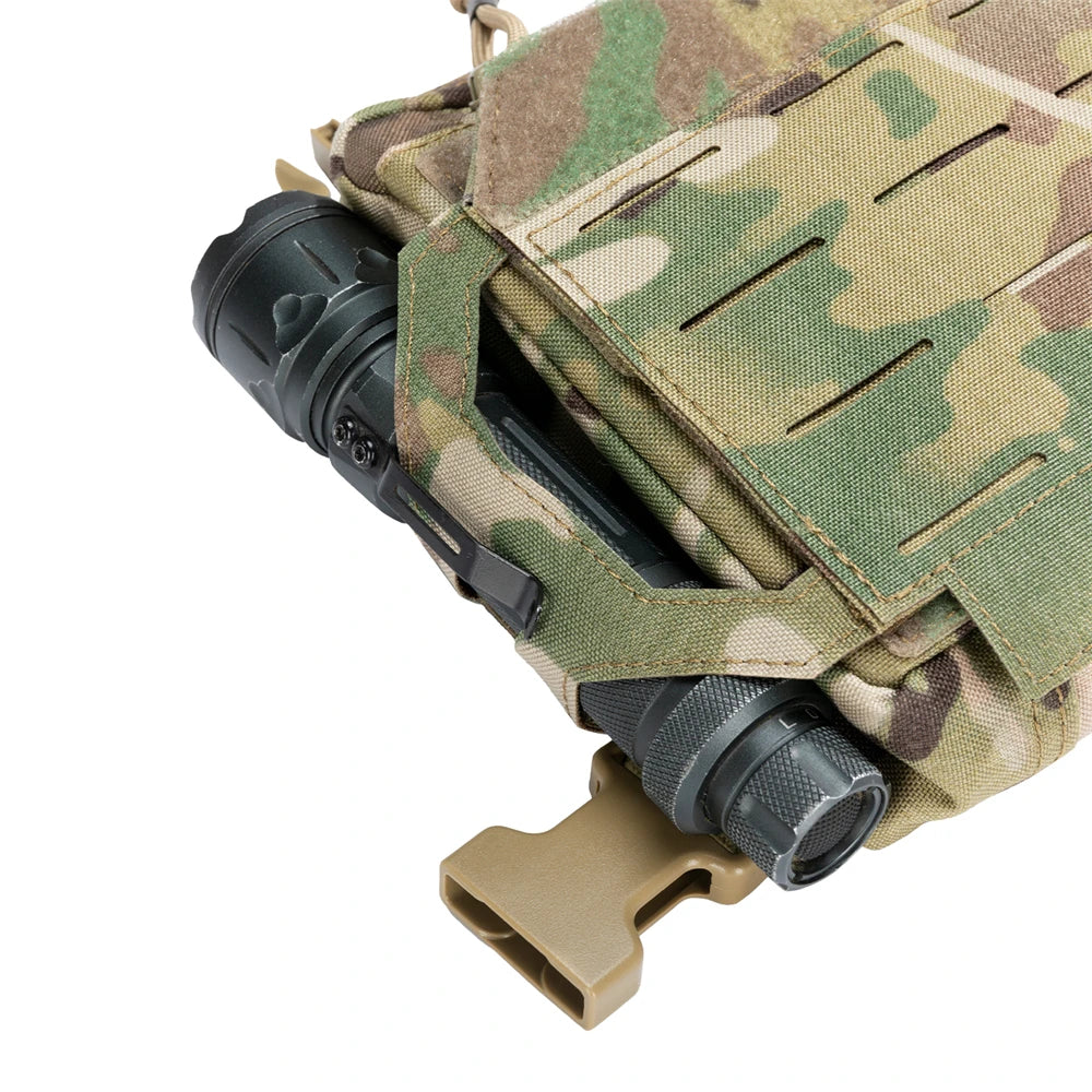 Tatcical Chest Rig Pouch Men's Functional Vest Bag Survival Army CAMO Molle System Kit Bag Backpack Locomotive Backpack