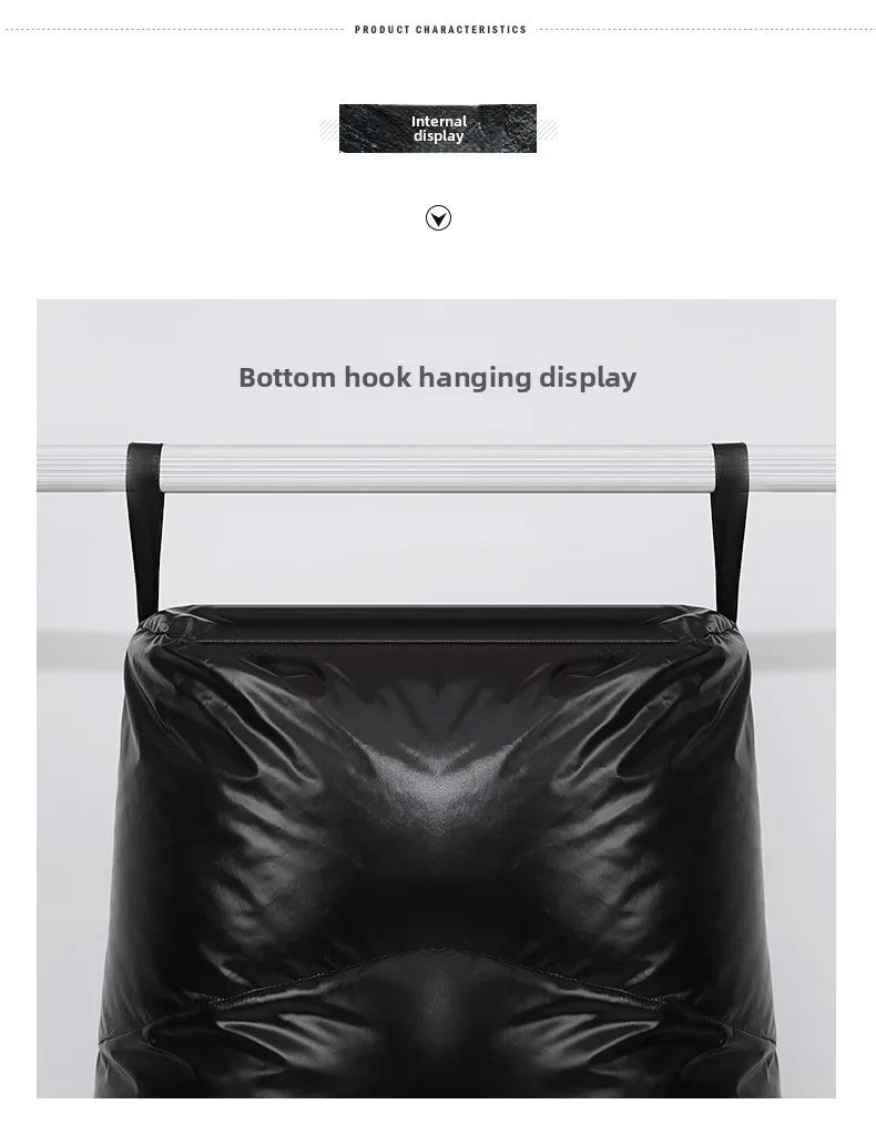 SKY ICEJingchan Mummy Down Sleeping Bag for Adults Outdoor Camping Winter Thickened Goose Down Cold-Proof Warm