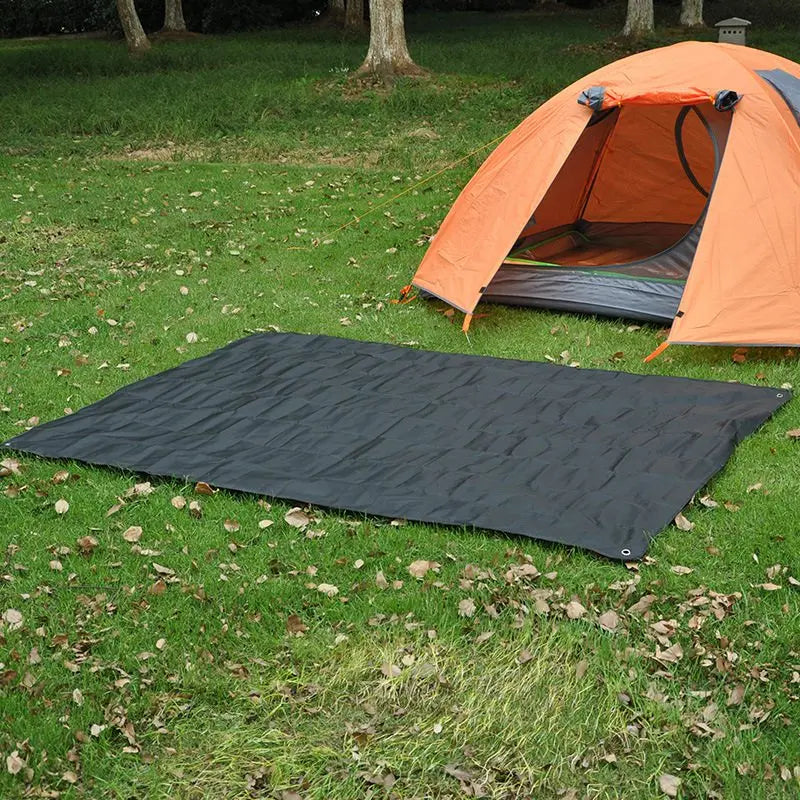 4Colors Outdoor Picnic Waterproof Camping Tent Mat Moisture-proof Pad Sun Shade Net Oxford Mat Beach Ground Sheet Rainproof Tarp