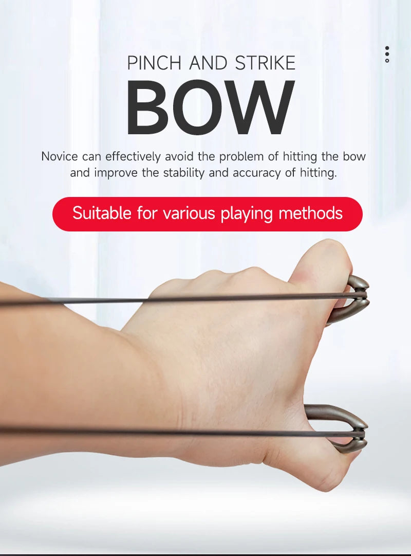 Traditional Manual Cold Bending Slingshot Reverse Bending Competition Is Powerful and Highly Accurate Round Rubber Band