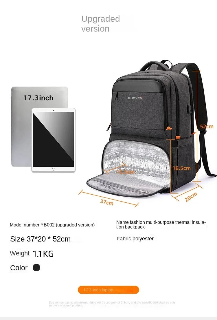 2024 New Backpack for Girls High School and College Students School Bags, Water-Repellent Lunch Bags, Insulated Bags, Lunch Bags
