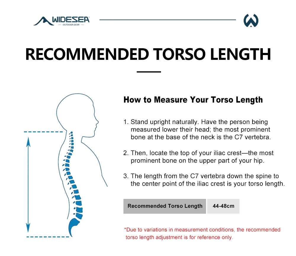 Widesea Camping Backpack 40L Hiking Bag Sports Men's Backpacks Ultralight Waterproof Trekking Travel Essentials Camping Supplies