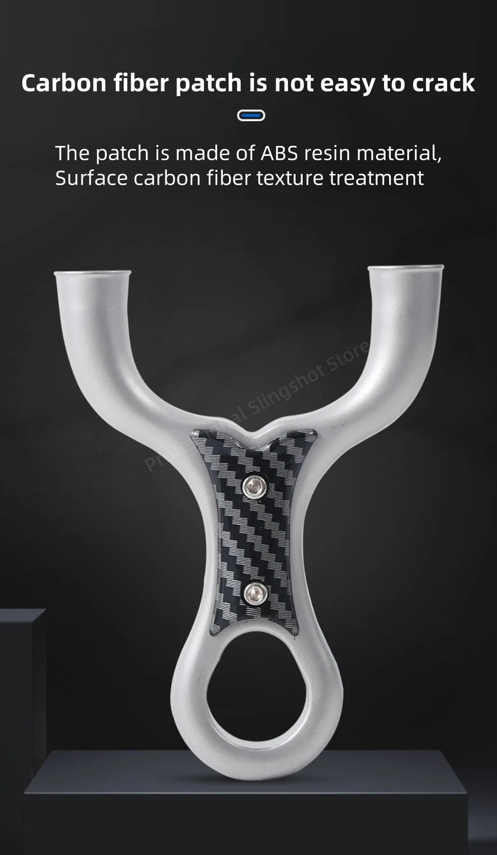 Powerful shooting slingshot outdoor shooting hunting 440C stainless steel slingshot competition accessories catapult