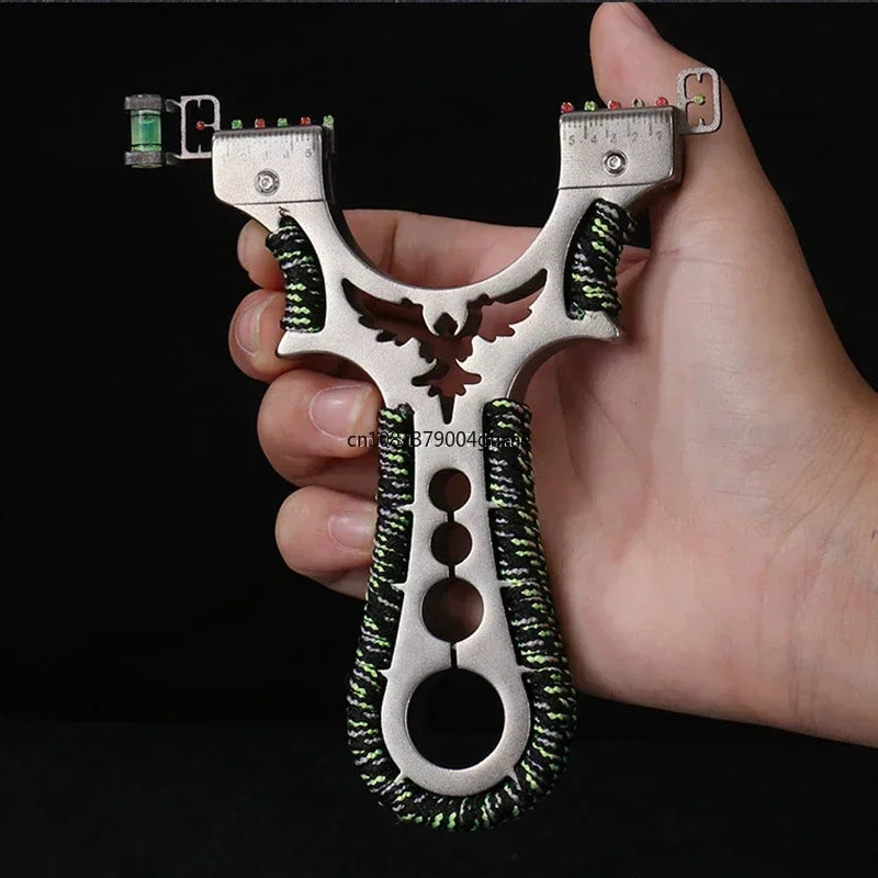 Sports Slingshot with Flat Rubber Band Professional Sling Shot Outdoor Shooting Tools for Hunting Catapult Toys Caza