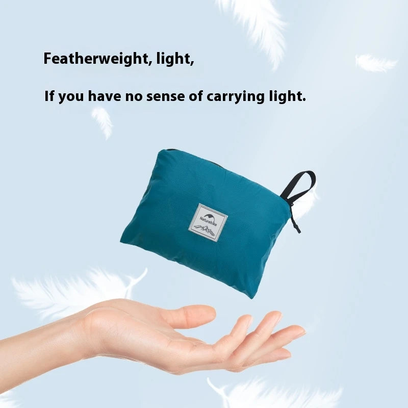 Naturehike 25L/30L Folding Backpack 30D Nylon Silicone Waterproof PU2000+ Outdoor Travel Climbing Hiking Ultralight Shoulder Bag