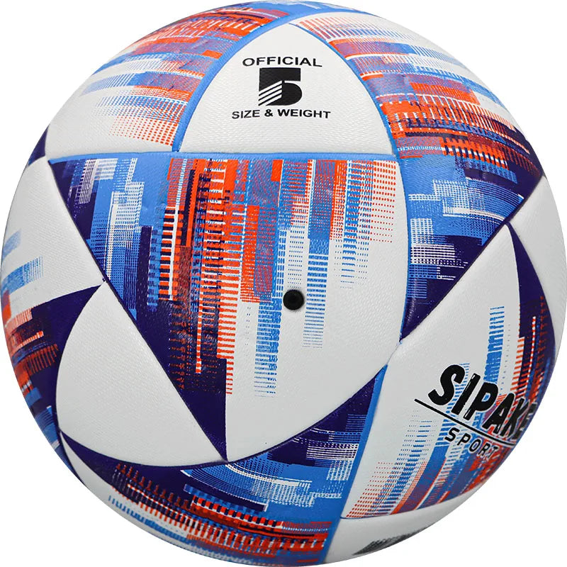 SIPAKE High Quality Size 5 Soccer Ball Official PU Seamless Wear Resistant Outdoor League Sports Football Training MatchFootball