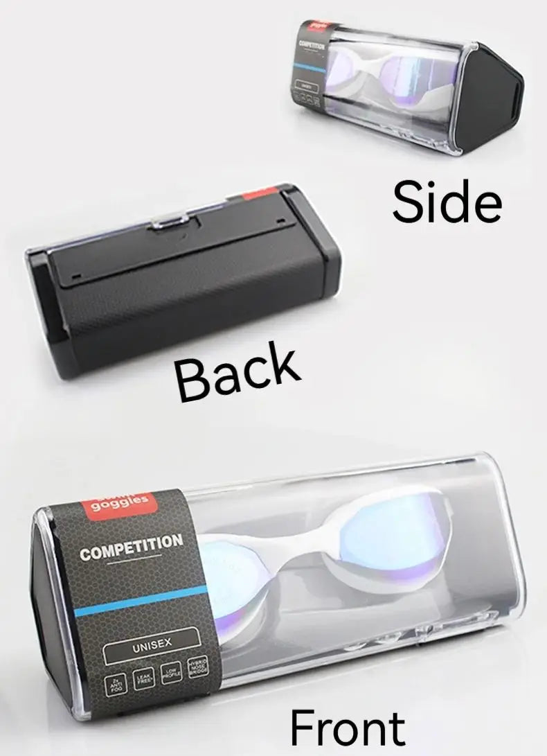 High-end Comfort Racing Color-Plated Swimming Goggles Adult Universal Waterproof and Anti-fog Pool Swimming Diving Goggles