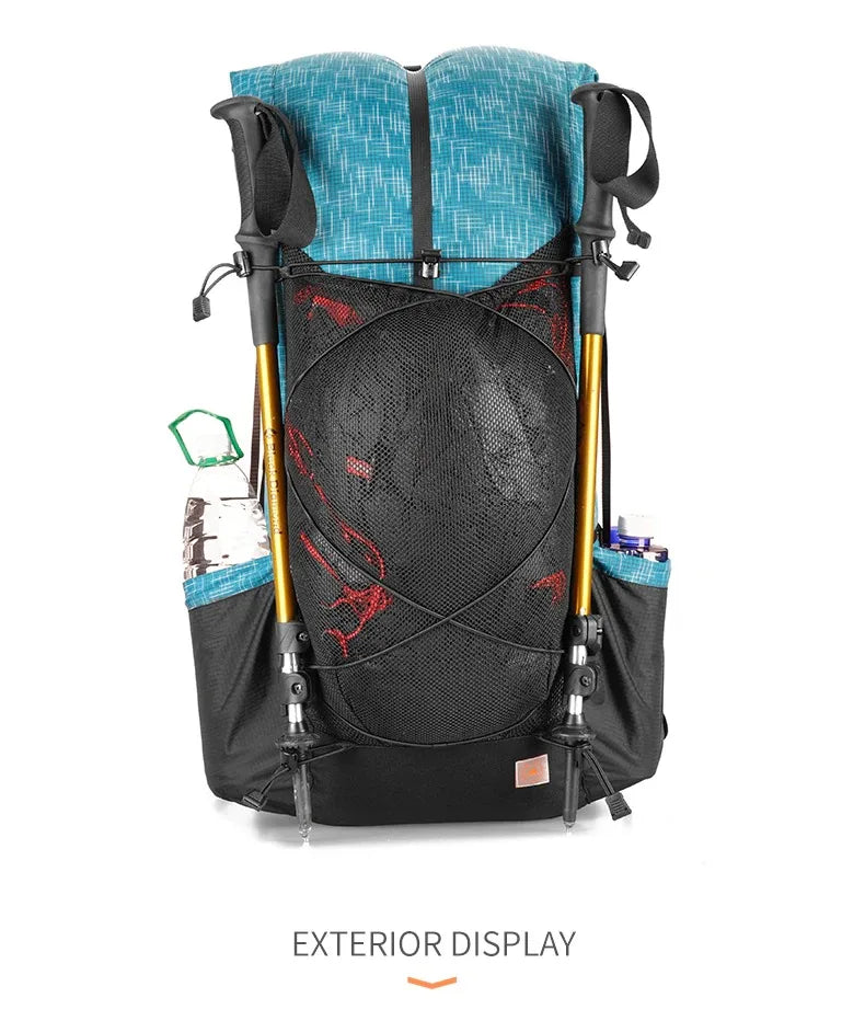 3F UL GEAR QiDian Hiking Backpack 40+16L Outdoor Waterproof Climbing Bag Qi Dian UltraLight Pack Trekking Men Women
