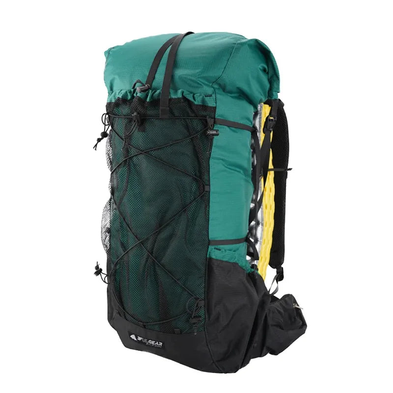 3F UL GEAR QiDian Hiking Backpack 40+16L Outdoor Waterproof Climbing Bag Qi Dian UltraLight Pack Trekking Men Women