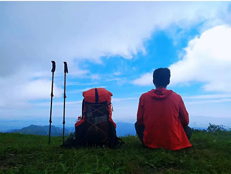 3F UL GEAR QiDian Hiking Backpack 40+16L Outdoor Waterproof Climbing Bag Qi Dian UltraLight Pack Trekking Men Women