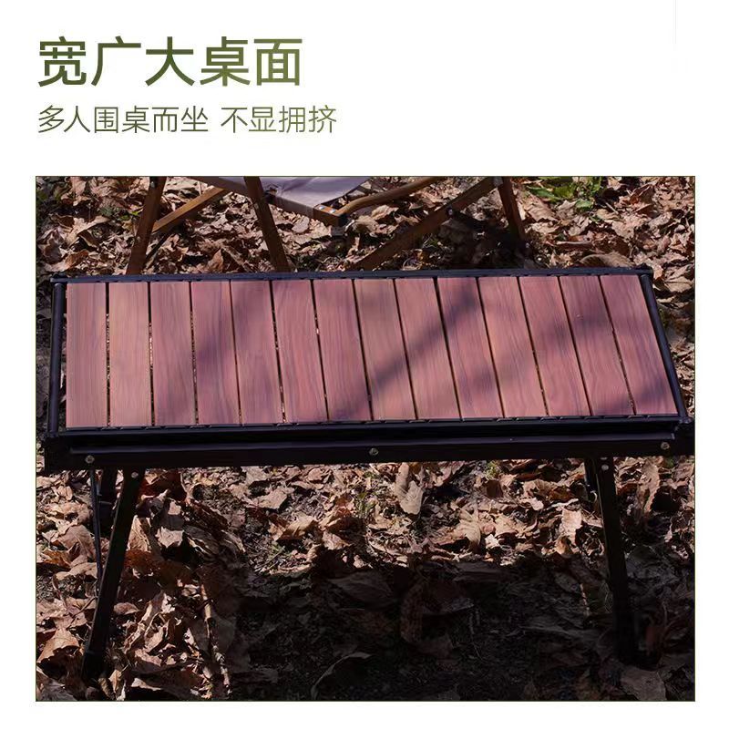 IGT Table with Stove Camping Folding Removable Adjustable Height Lightweight Camp BBQ Grill Table Outdoor Picnic Fishing Table