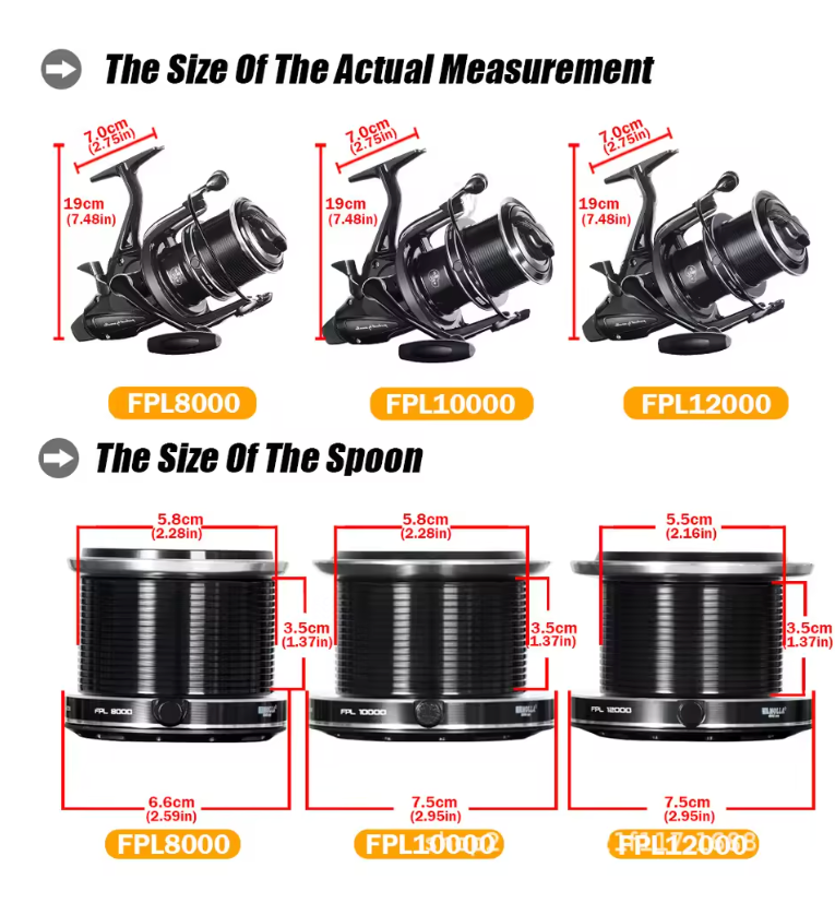 Spinning Double Brake Fishing Reel FPL Reel KT Metal Reel 25KG Shallow Spool Beach Distant Wheel Sea Reel Carp REEL Jigging ReeL